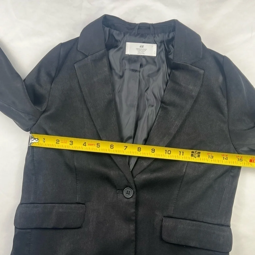 H & M - Women's Blazer - Black - Size 8 - Business Casual